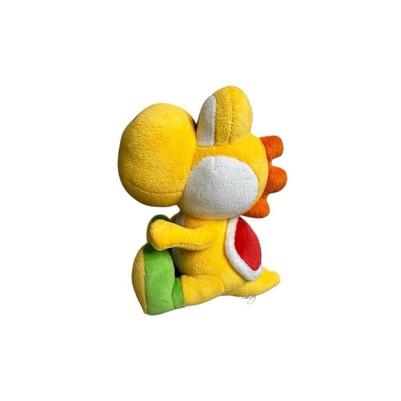 Nintendo WII Super Mario Bros YOSHI Sitting Plush Stuffed Animal Toy 7" Yellow - Picture 5 of 8